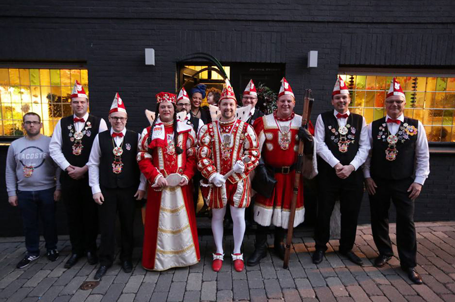 Kappe Kendenicher Dreigestirn Gruppenbild